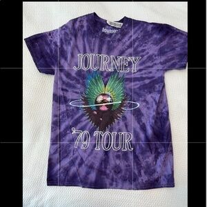 Journey Tie Dye Graphic Top Unisex